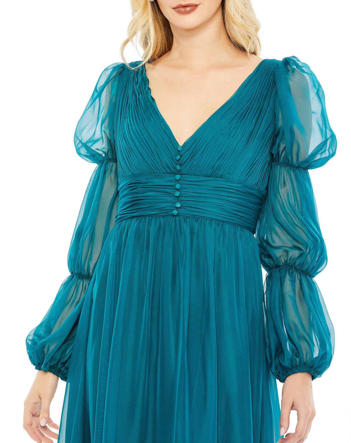 Mac Duggal 68254-Teal-CL