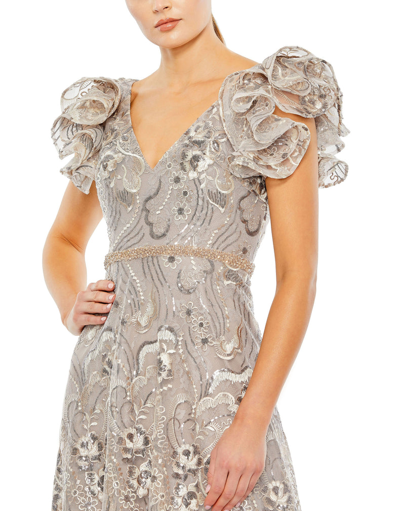 Mac Duggal 68262-Champagne-CL
