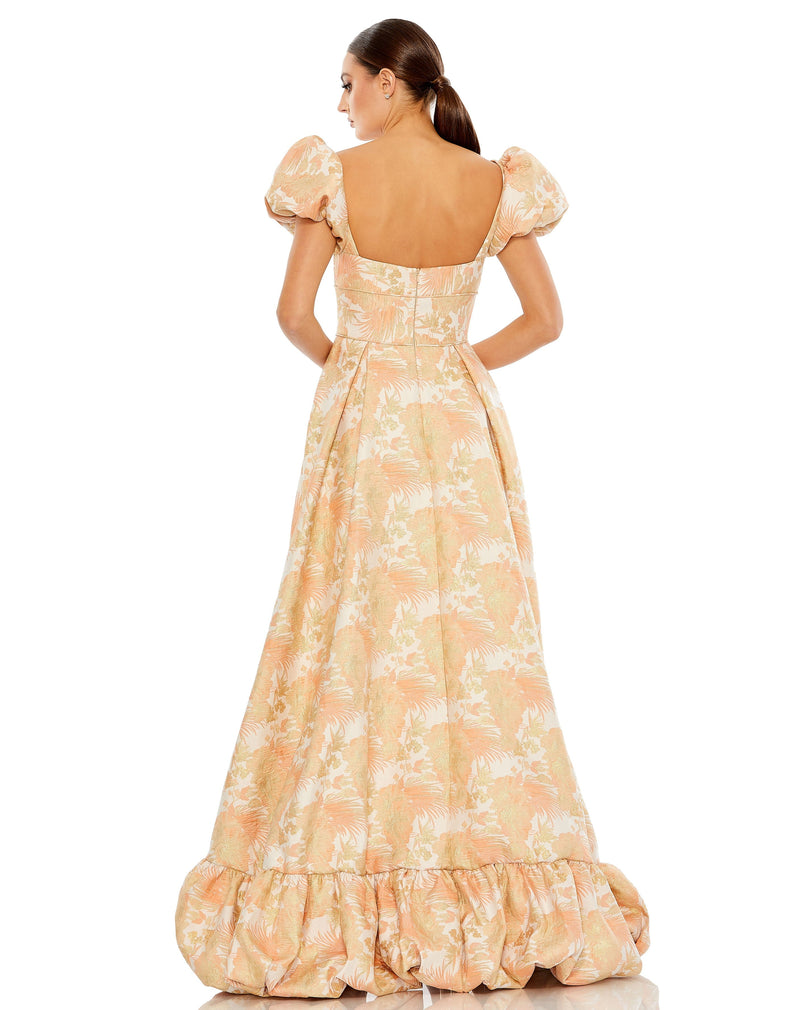 Mac Duggal 68276-Peach-BK