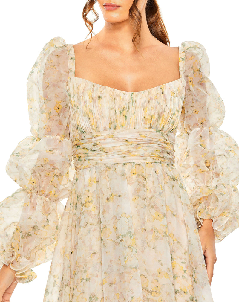 Mac Duggal 68288-WhiteMulti-CL