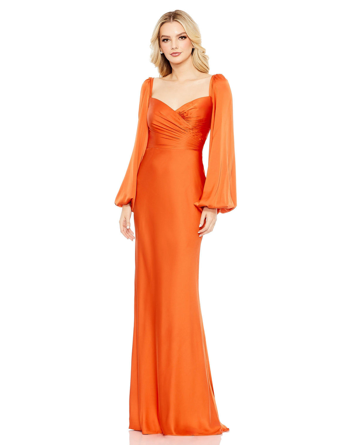 Mac Duggal 68335-BurntOrange-AB