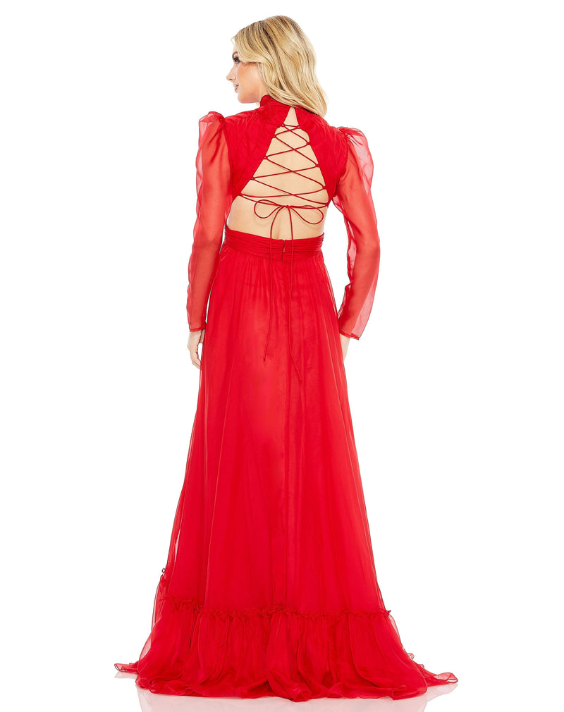 Mac Duggal 68400-Red-BK