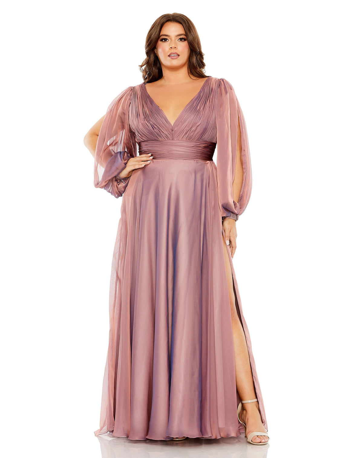 Mac Duggal 68431-AntiqueRose-AB