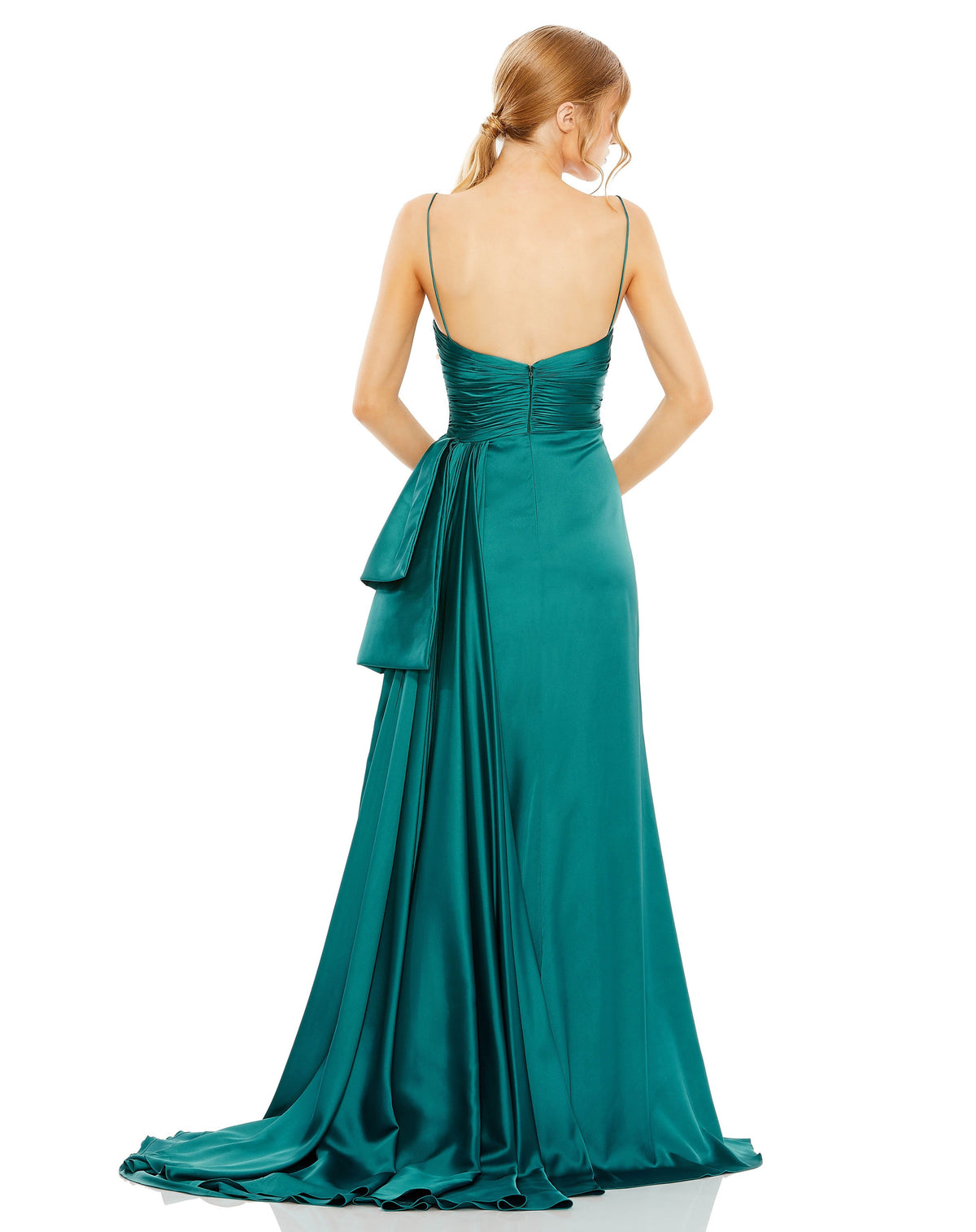 Mac Duggal 68450-Teal-BK
