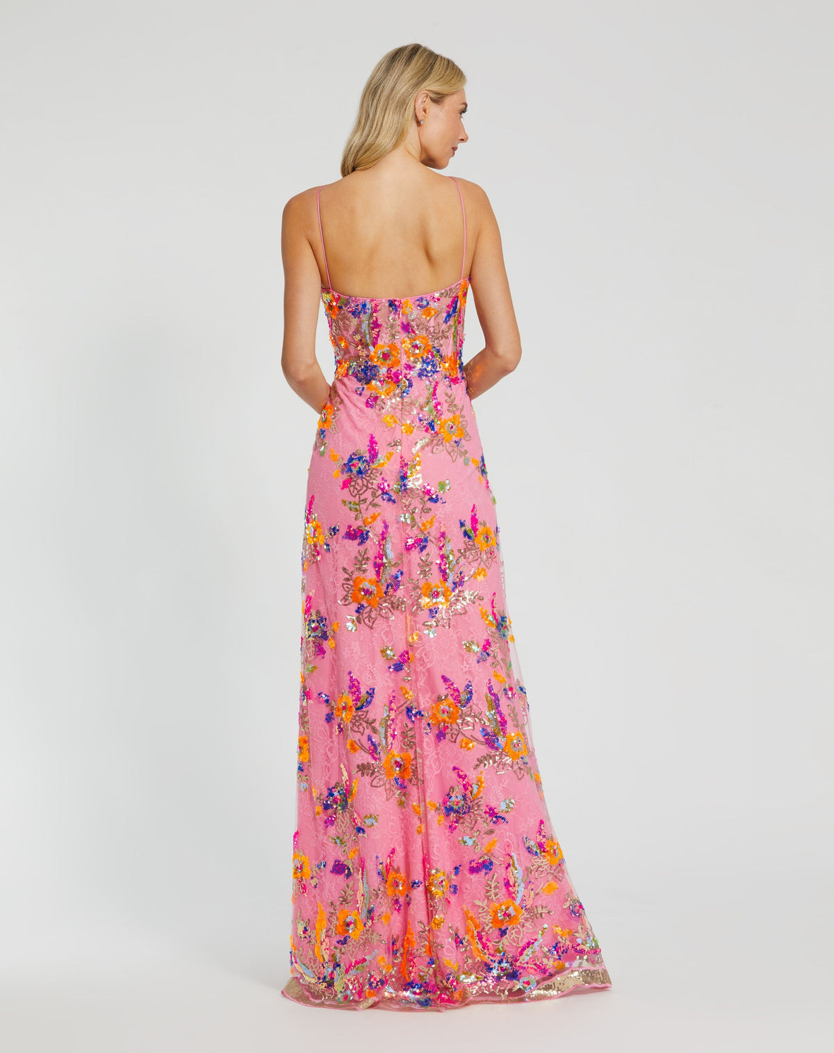 Mac Duggal 68508-PinkMulti-BK