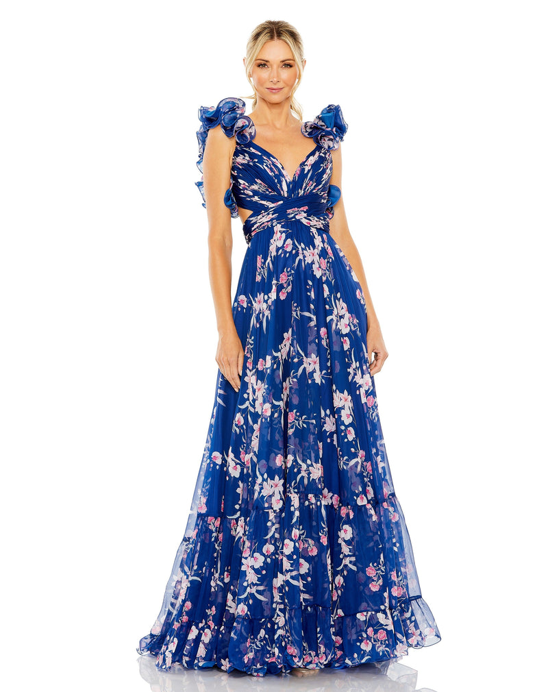 Mac Duggal 68520-BlueMulti-AB