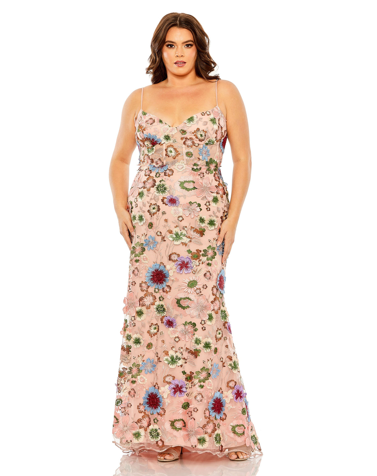 Mac Duggal 68531-PinkMulti-AB