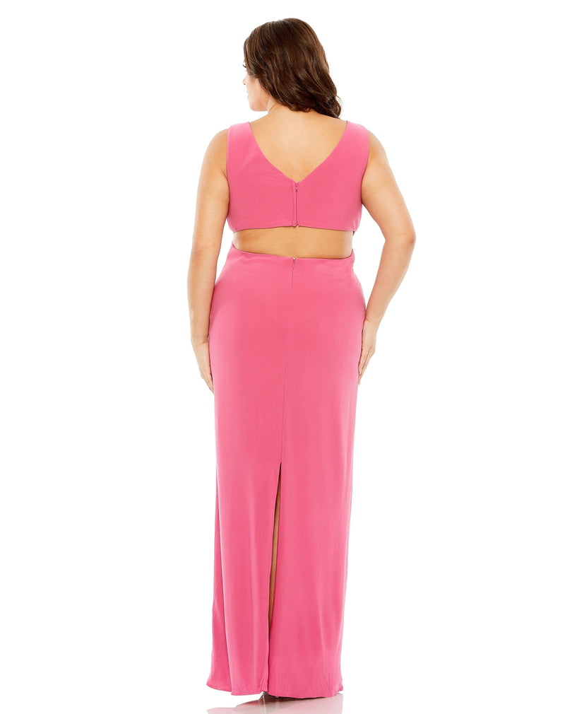 Mac Duggal 68536-HotPink-BK