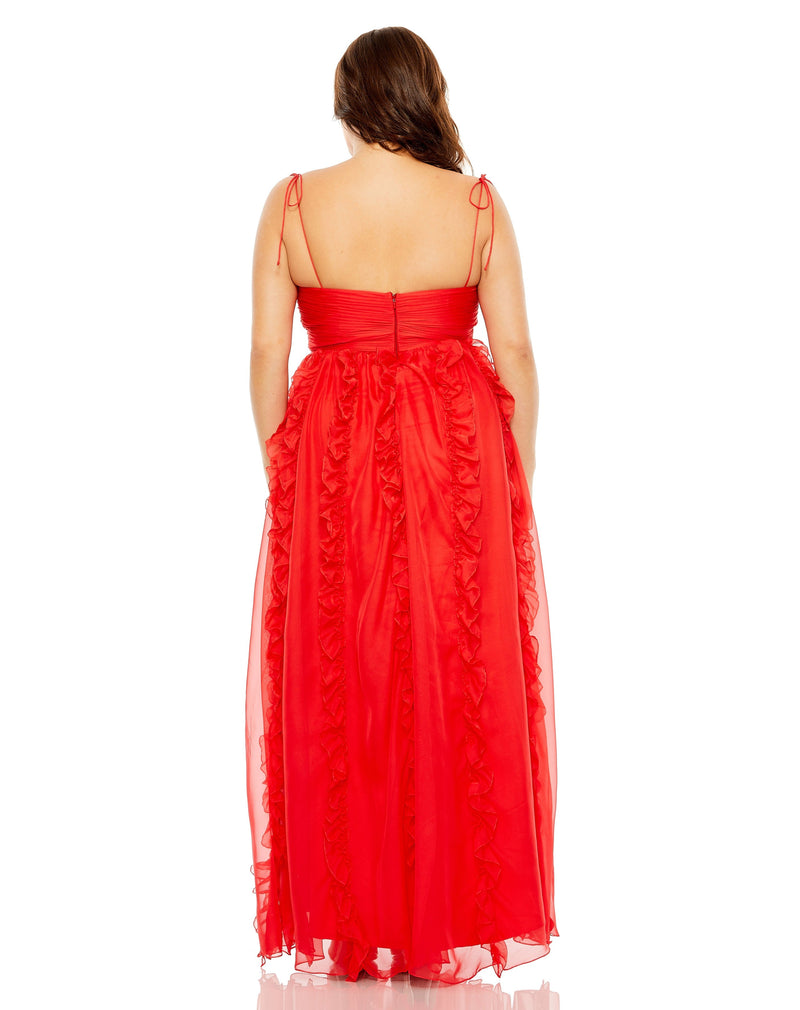 Mac Duggal 68543-Cherry-BK