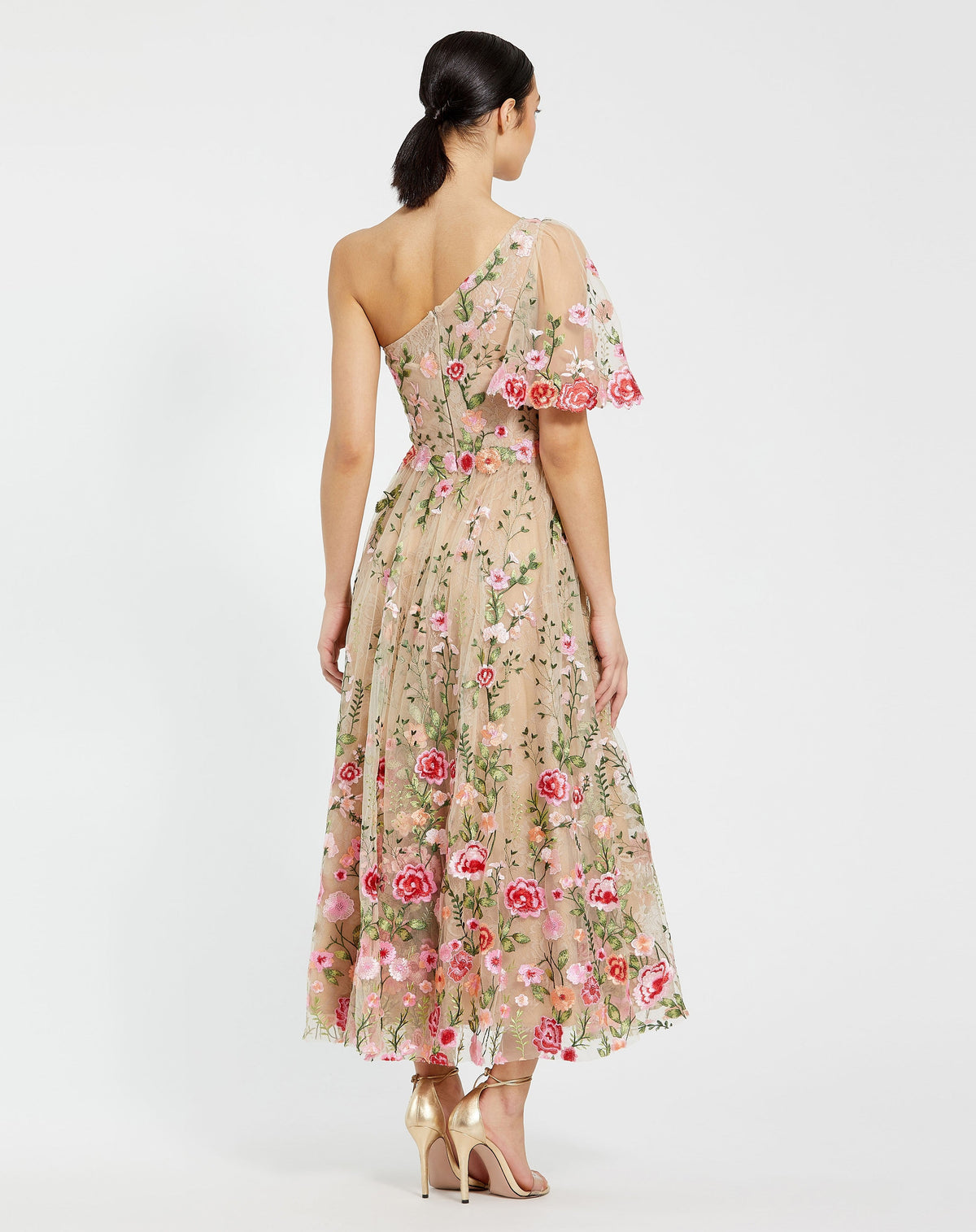 Mac Duggal 68607-PinkMulti-BK
