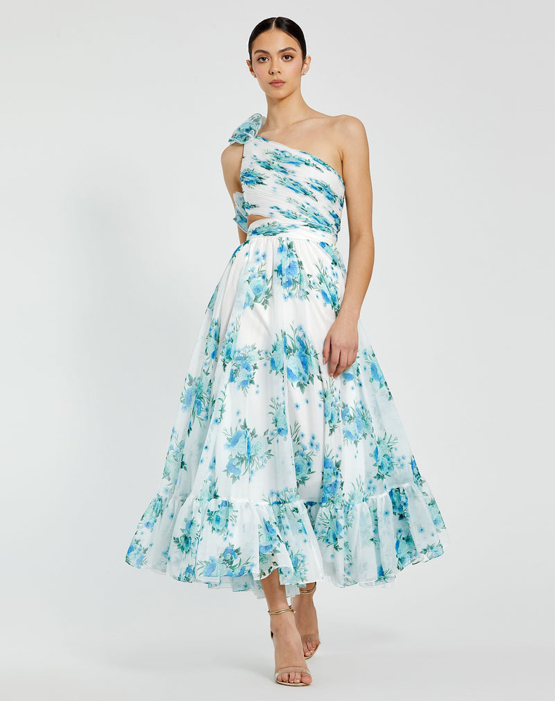 Mac Duggal 68655-WhiteMulti-AB