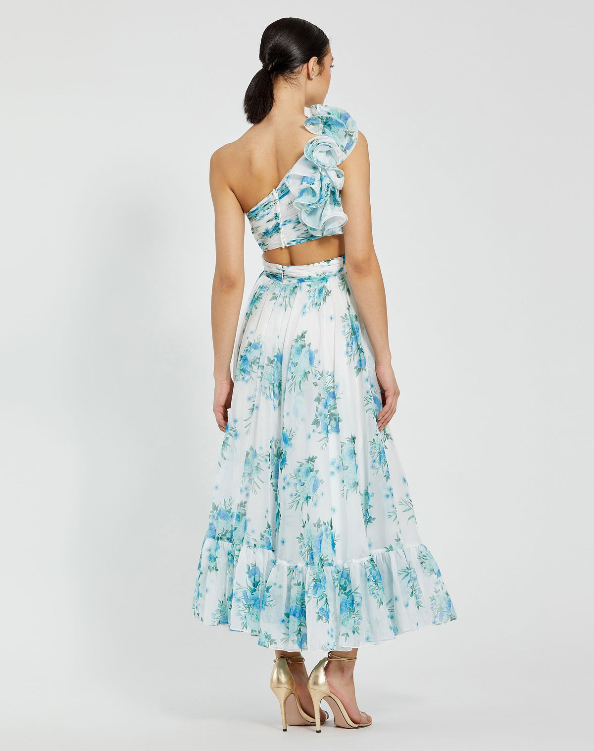 Mac Duggal 68655-WhiteMulti-BK