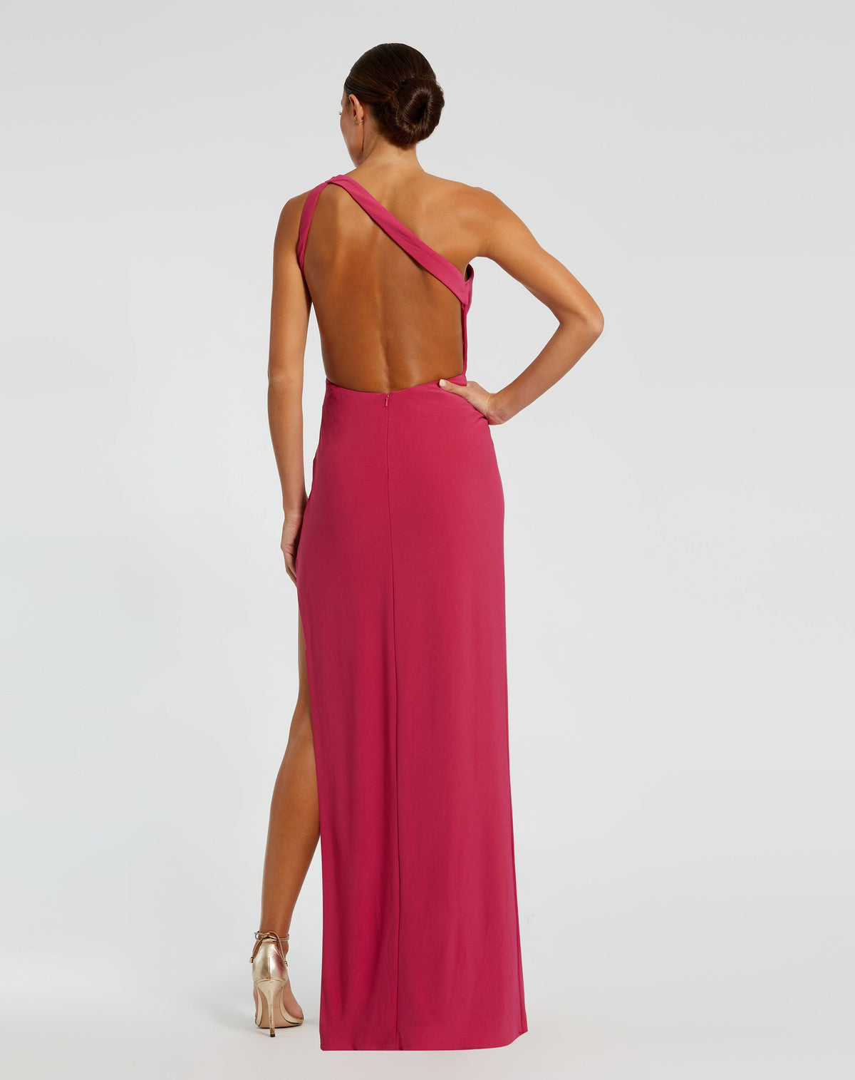 Mac Duggal 68690-Fuchsia-BK