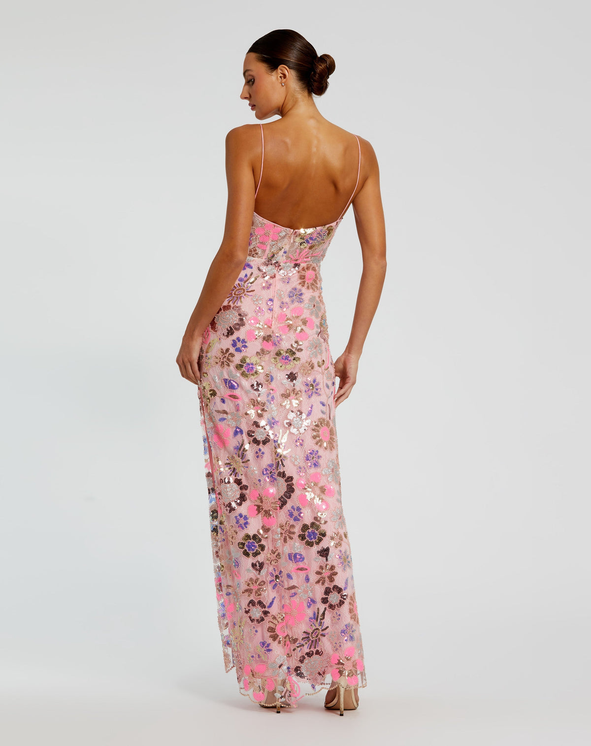 Mac Duggal 68718-PinkMulti-BK