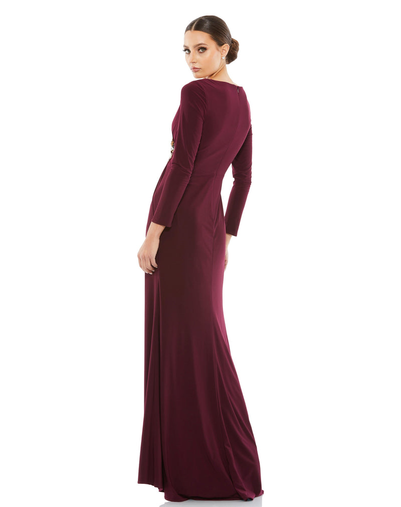 Mac Duggal 68736-Berry-BK