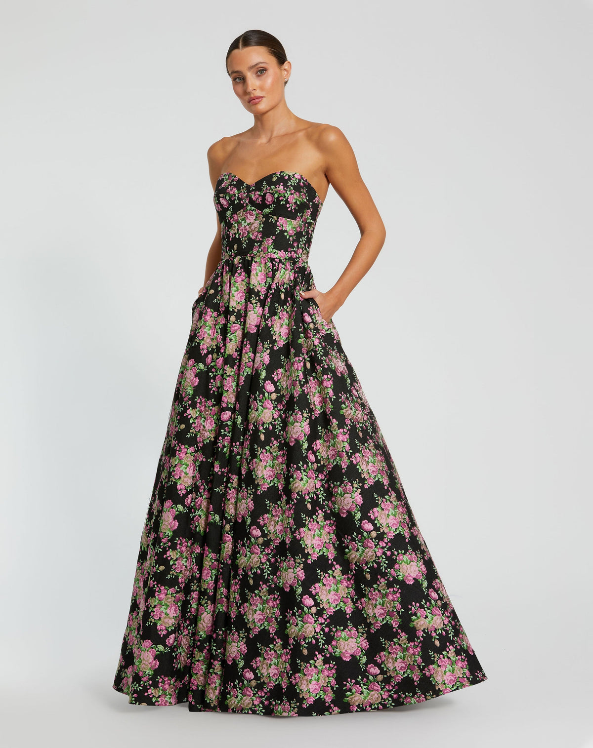 Mac Duggal 68780-BlackMulti-AB