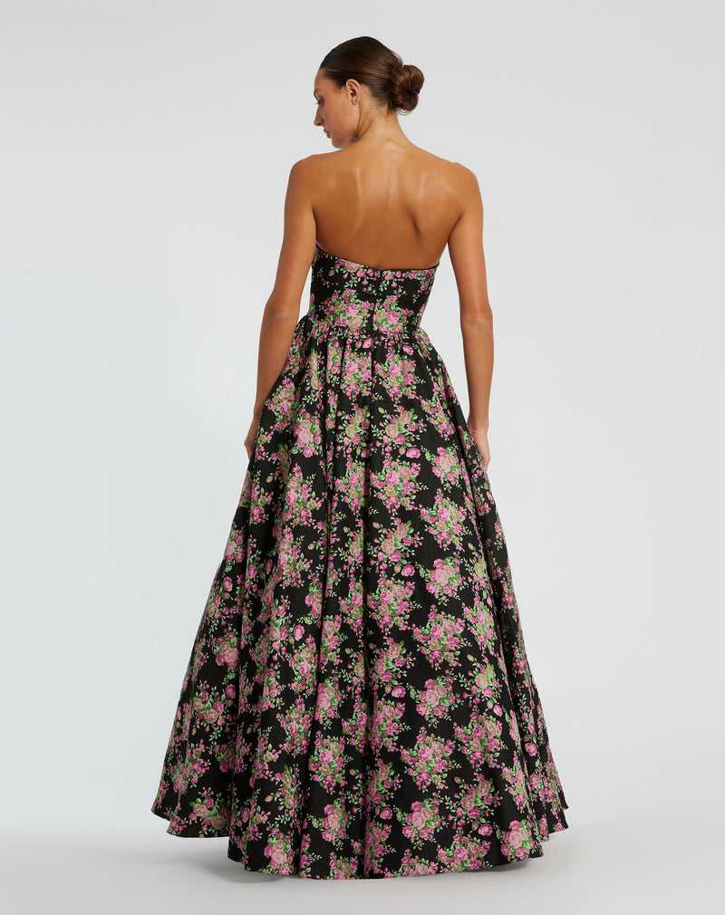 Mac Duggal 68780-BlackMulti-BK
