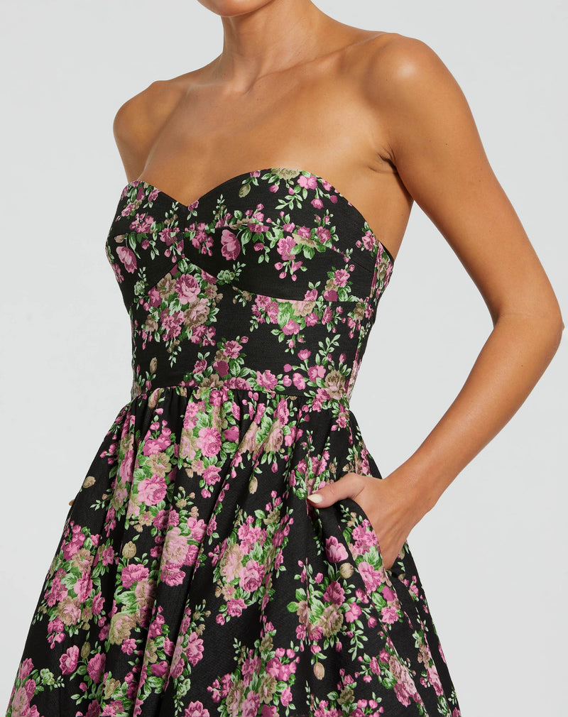 Mac Duggal 68780-BlackMulti-CL