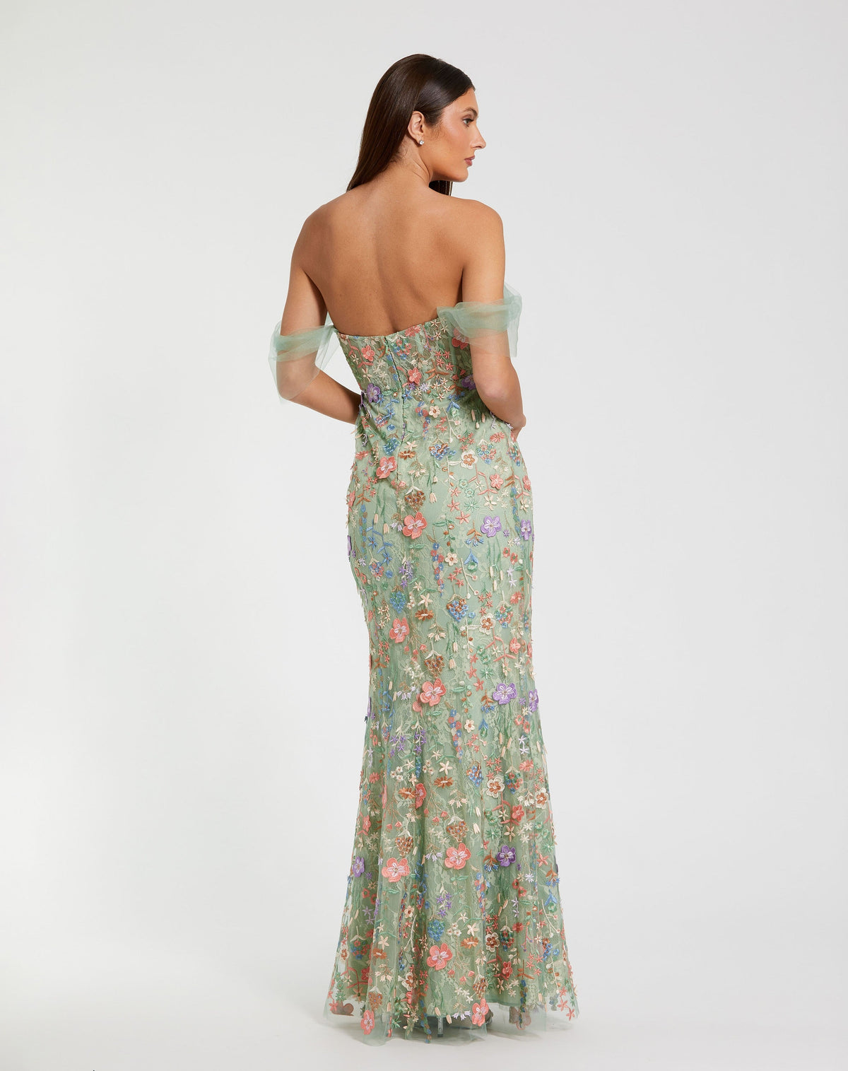 Mac Duggal 68809-SageMulti-BK