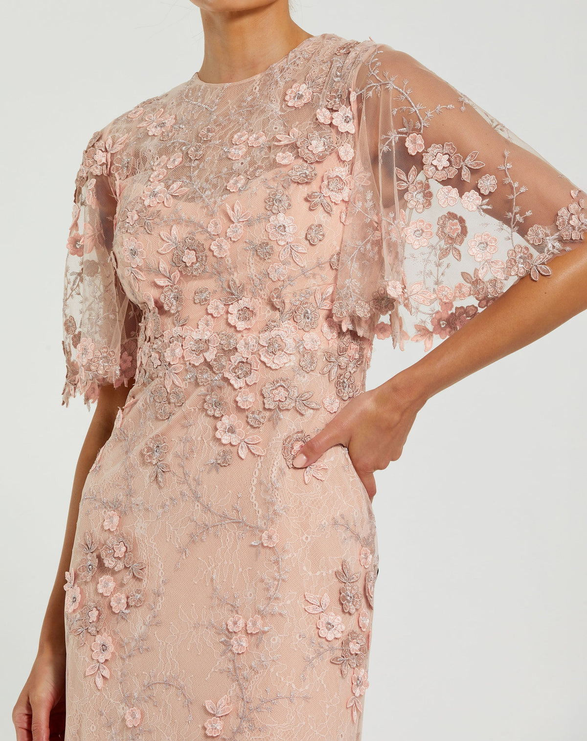 Mac Duggal 68810-Rose-CL
