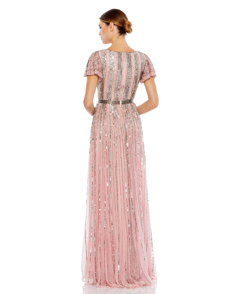 Mac Duggal 70108-Rose-BK