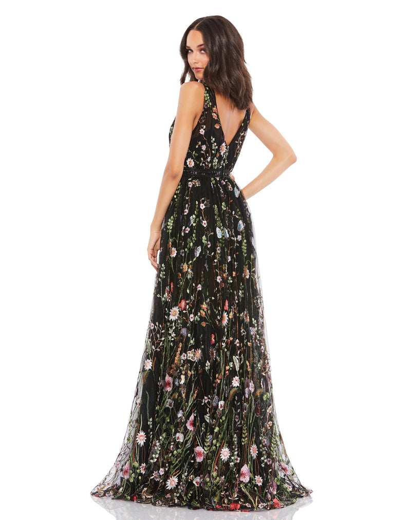 Mac Duggal 70132-BlackMulti-BK
