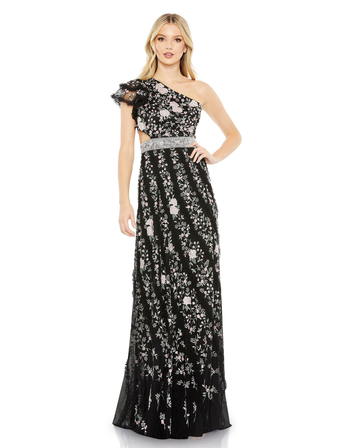 Mac Duggal 70160-BlackMulti-AB