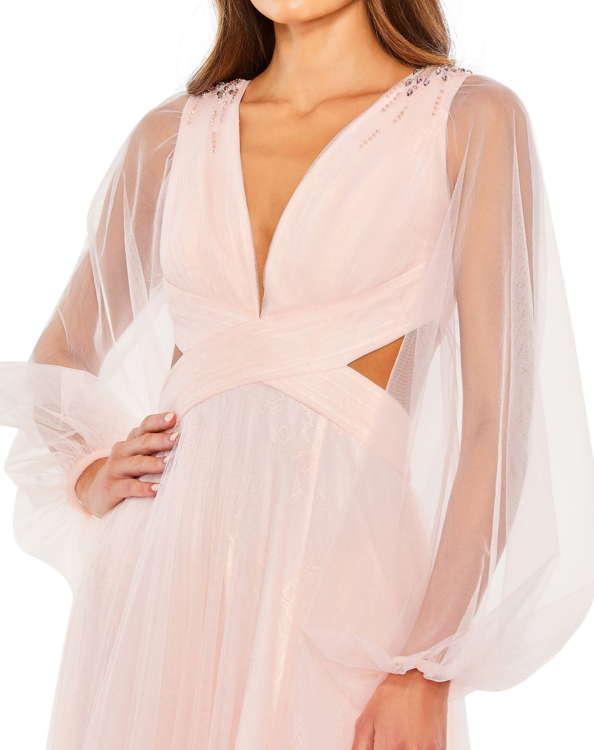 Mac Duggal 70174-Blush-CL
