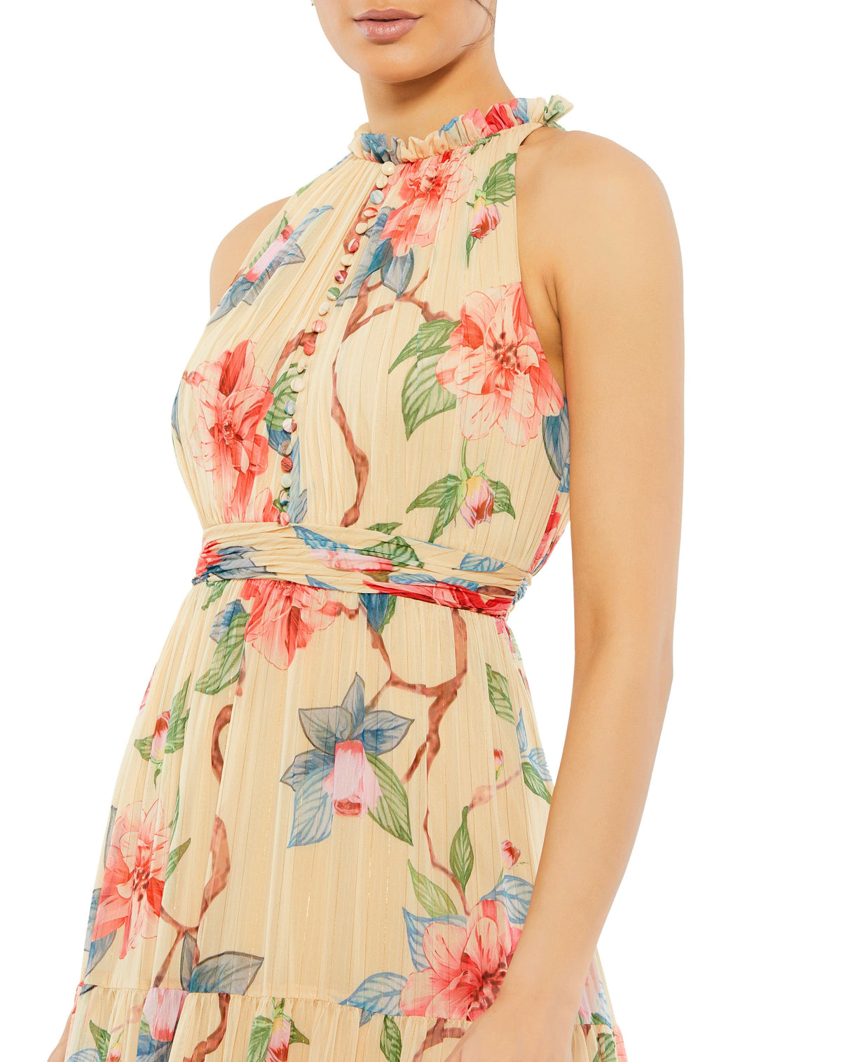 Mac Duggal 70203-NudeMulti-CL
