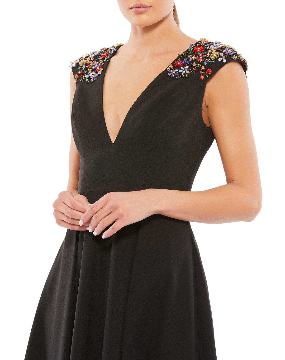 Mac Duggal 70214-BlackMulti-CL