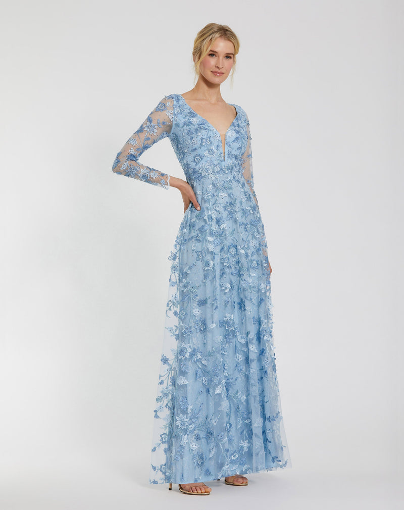Mac Duggal 70224-PowderBlue-AB