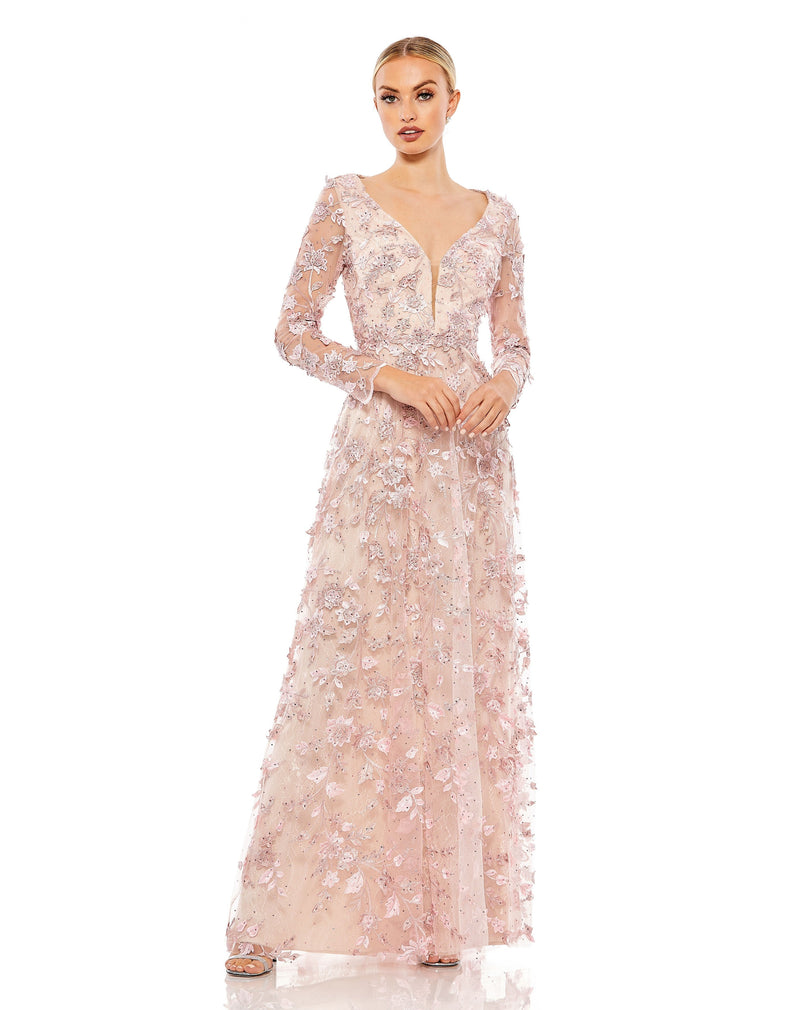 Mac Duggal 70224-RosePink-AB