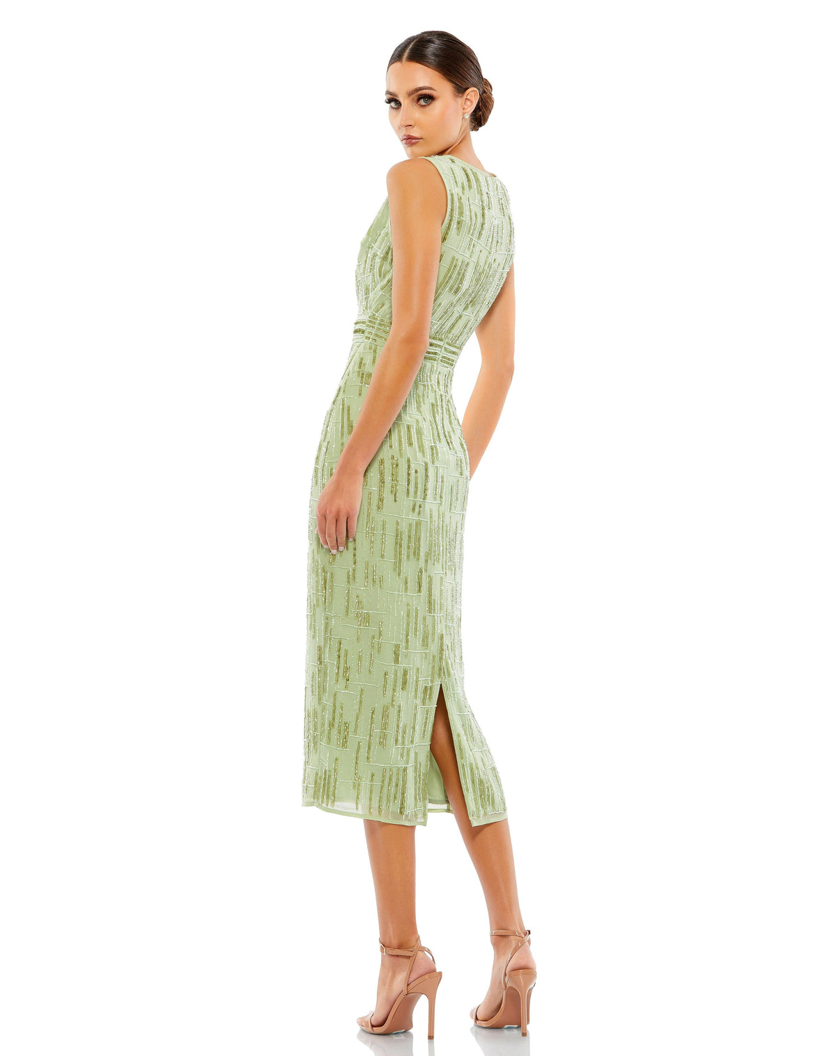 Mac Duggal 70264-Sage-BK