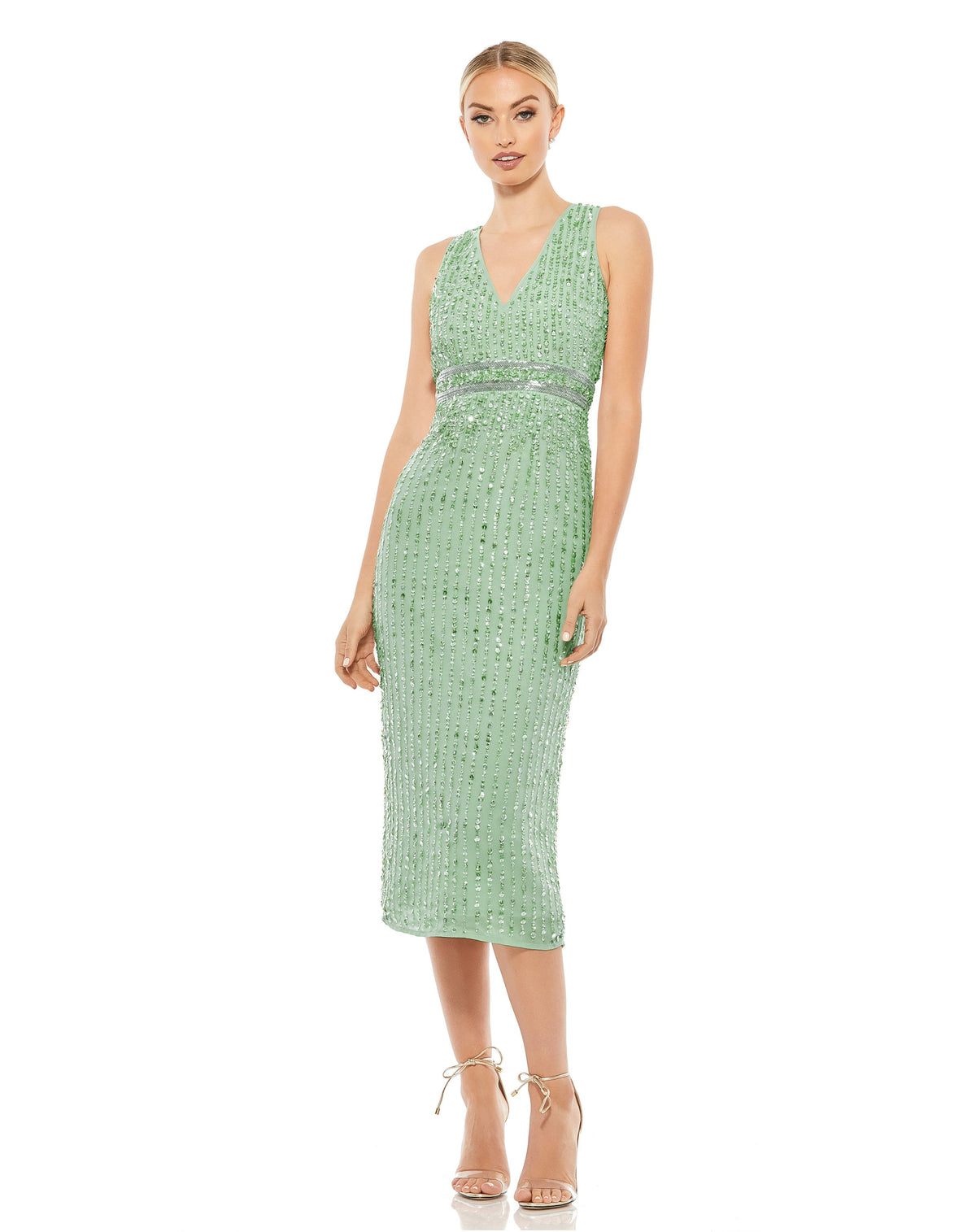 Mac Duggal 70267-Sage-AB