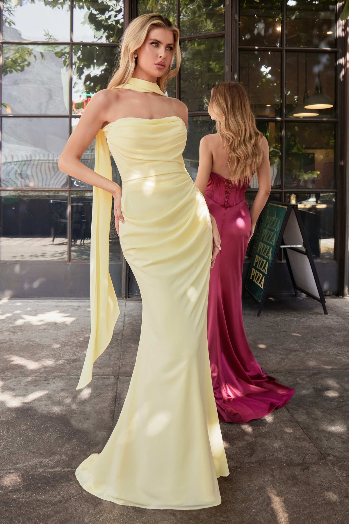 Ladivine by Cinderella Divine 7433_PALE-YELLOW_FRONT