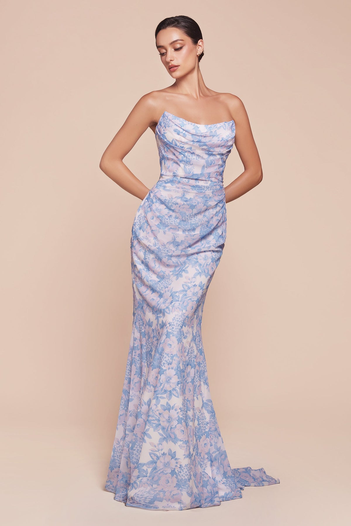 Ladivine by Cinderella Divine 7445_BLUE_FRONT