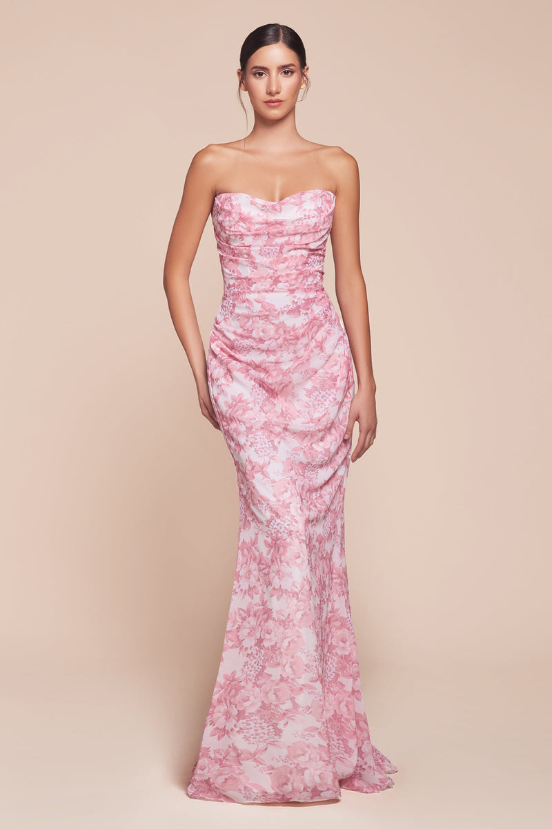 Ladivine by Cinderella Divine 7445_ROSE_FRONT