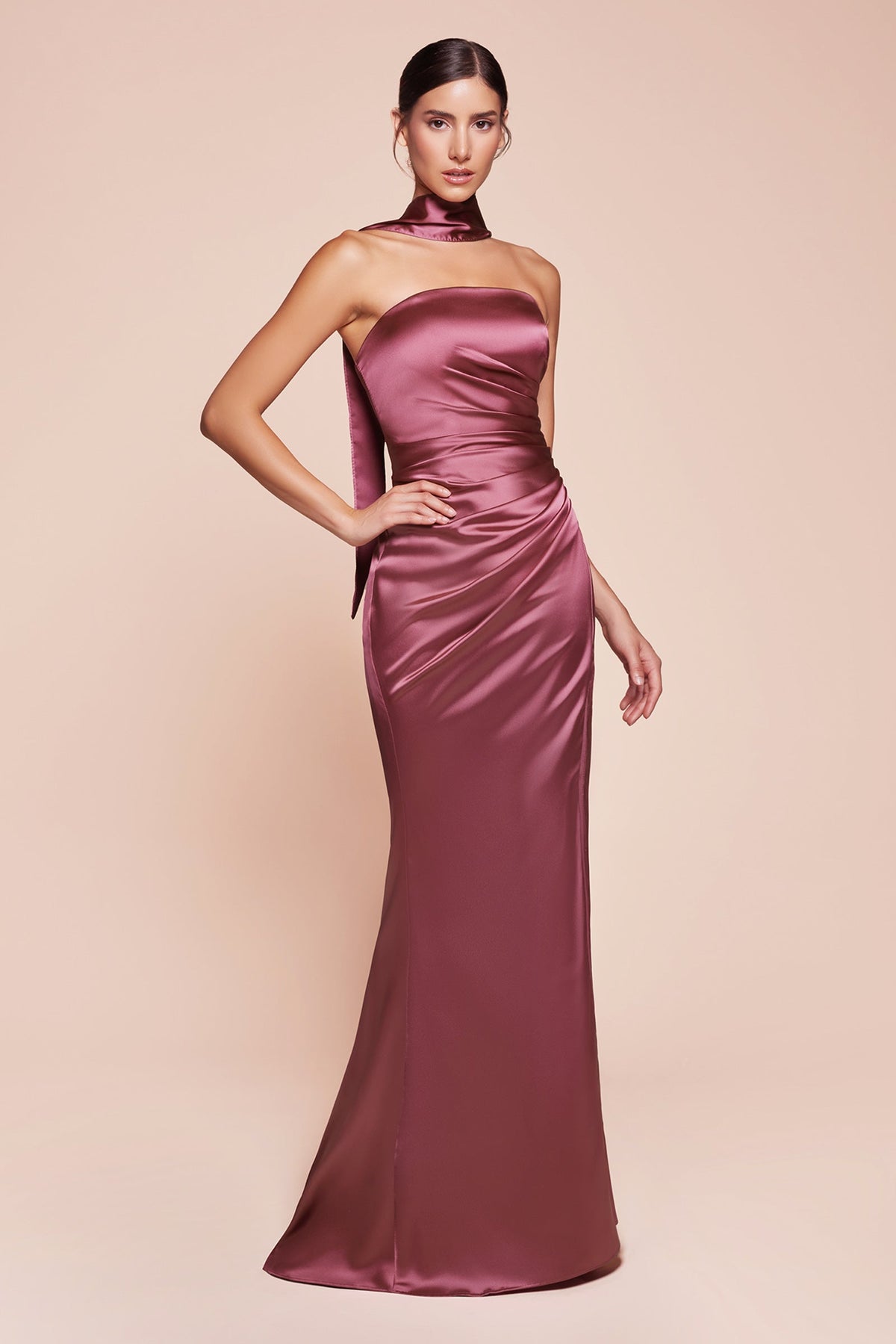 Ladivine by Cinderella Divine 7451_MAUVE--ROSE_FRONT