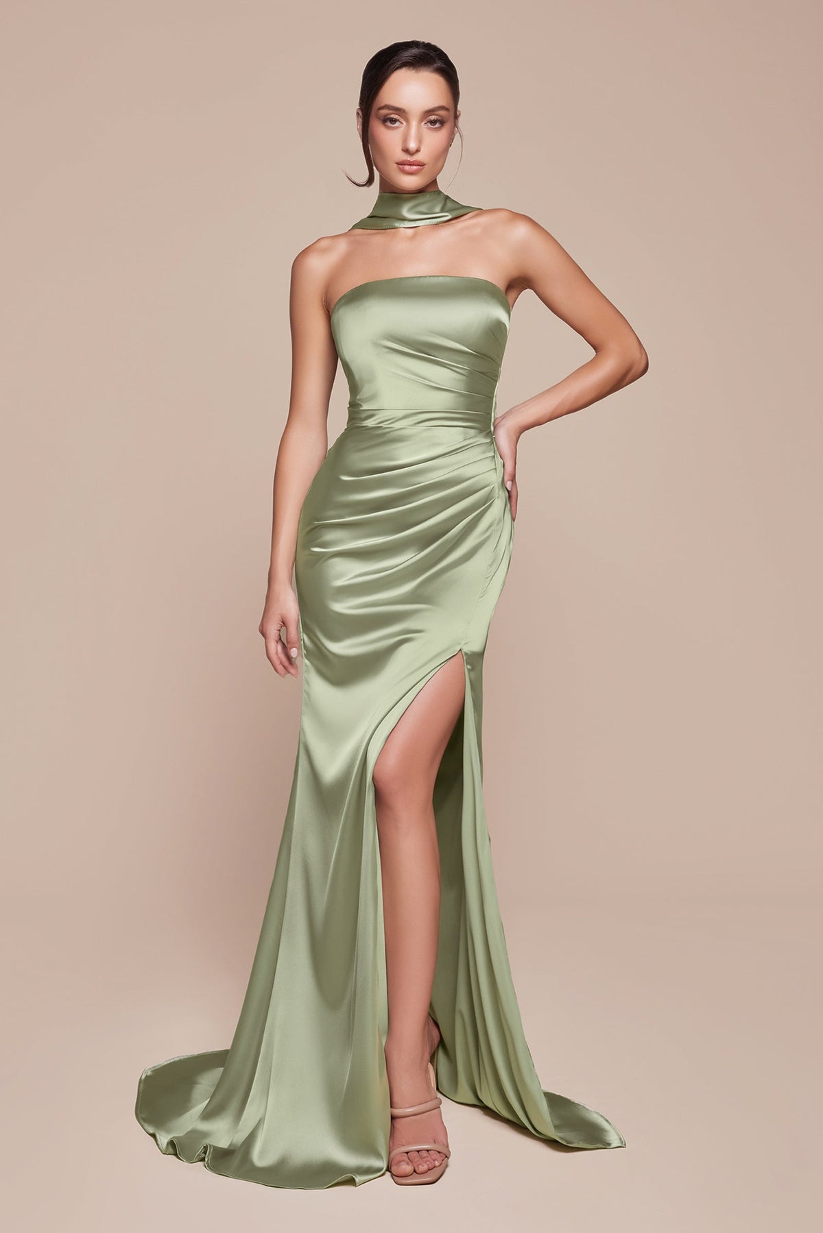 Ladivine by Cinderella Divine 7451_SAGE_FRONT