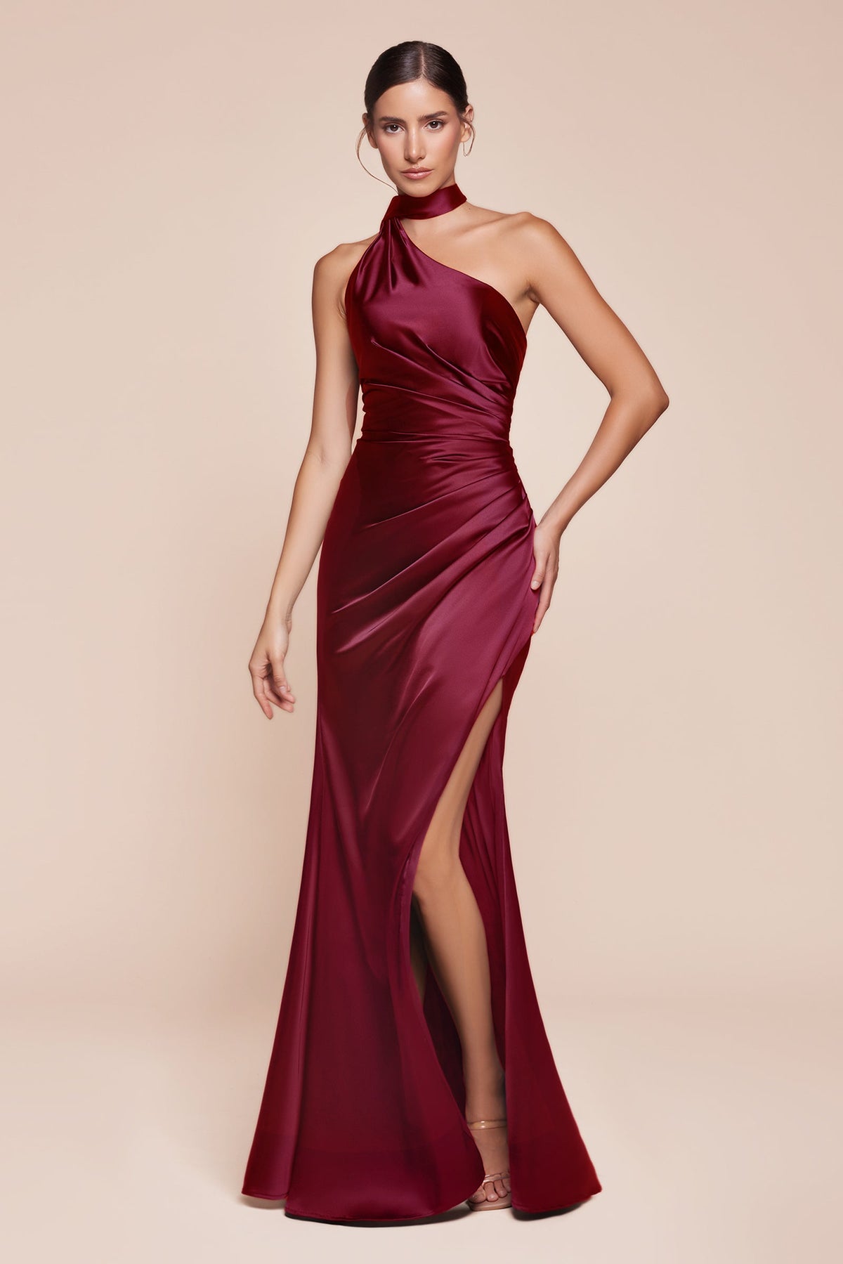 Ladivine by Cinderella Divine 7454_BURGUNDY_FRONT