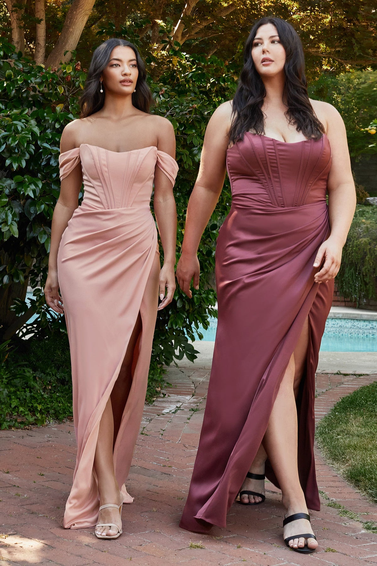 Ladivine by Cinderella Divine 7484_DUSTY_ROSE_FRONT