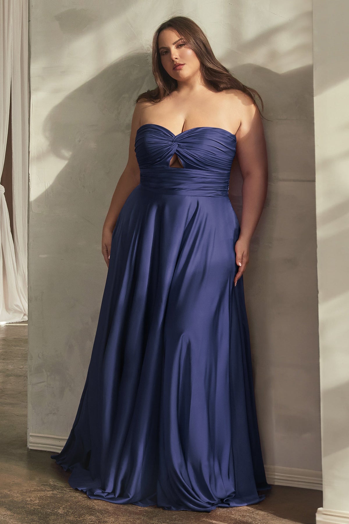 Ladivine by Cinderella Divine 7496C_NAVY_FRONT