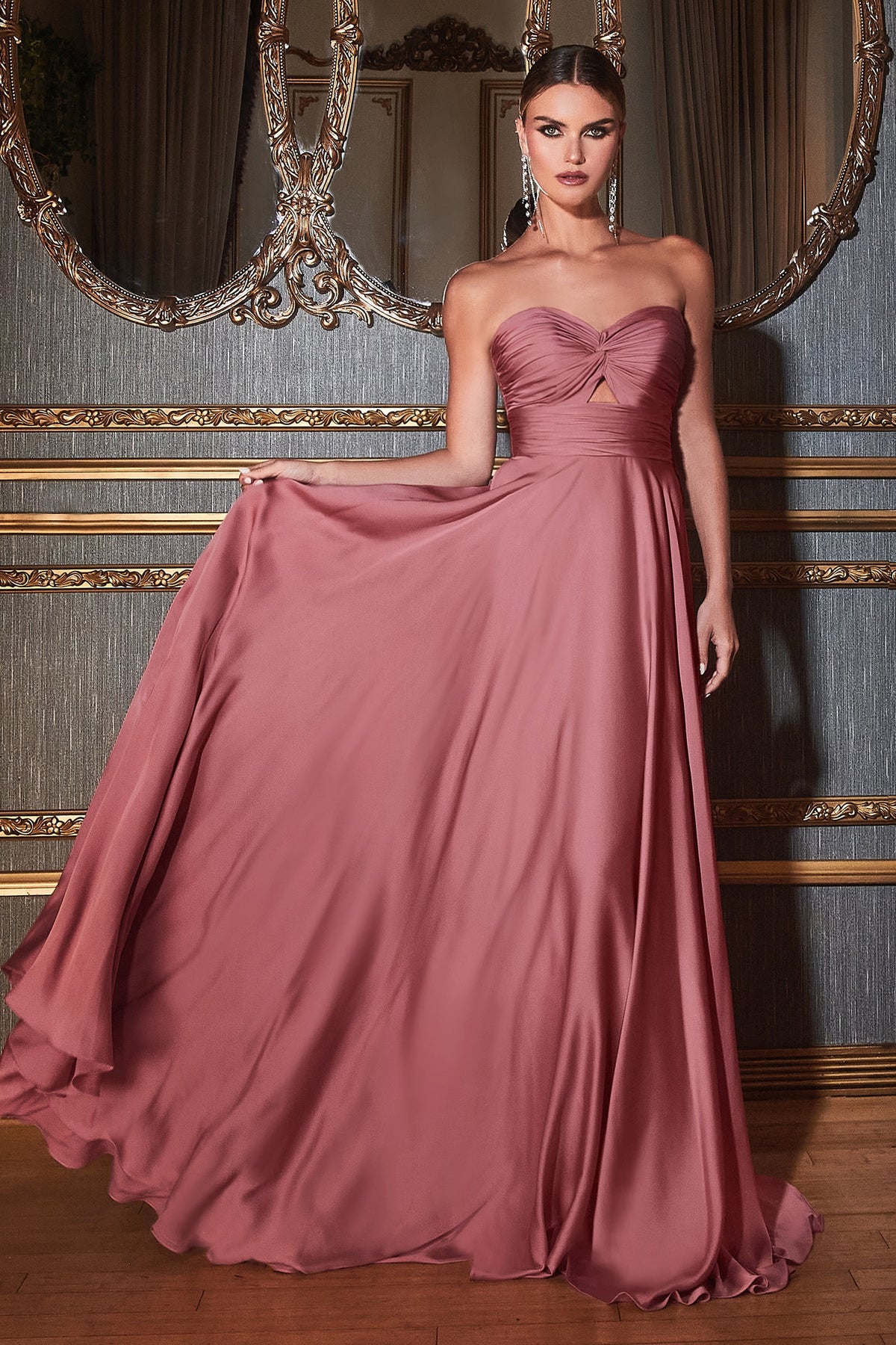 Ladivine by Cinderella Divine 7496_MAUVE_ROSE_FRONT
