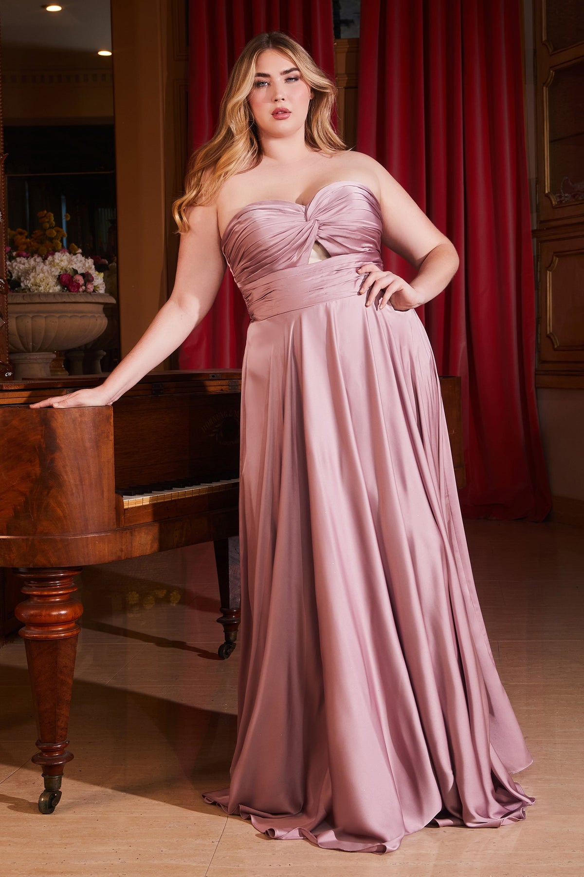 Ladivine by Cinderella Divine 7496c_darkmauve