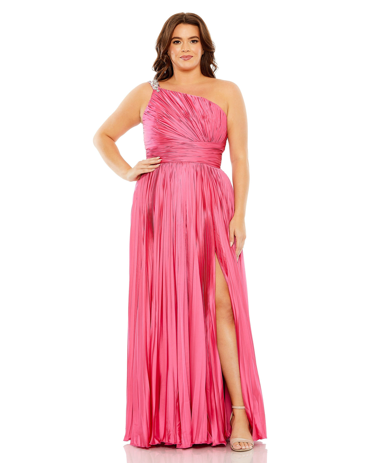 Mac Duggal 77005-HotPink-AB