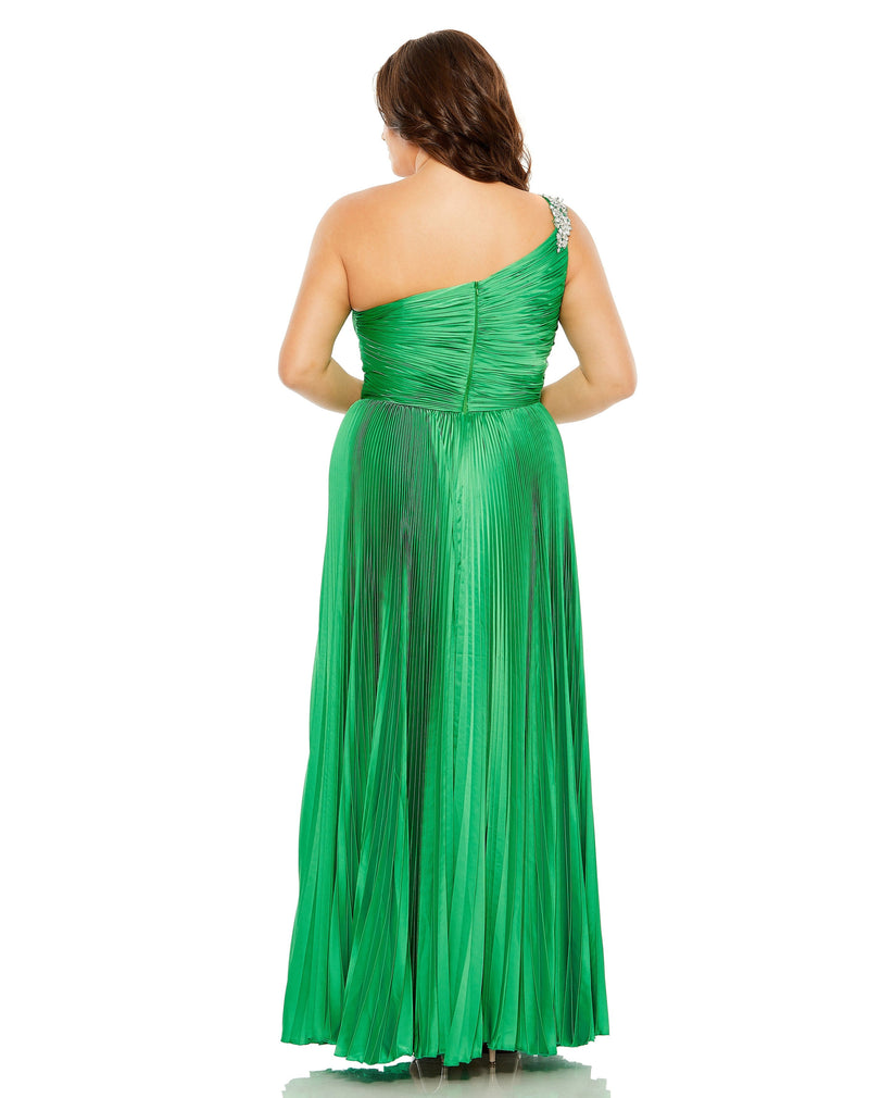 Mac Duggal 77005-SpringGreen-BK