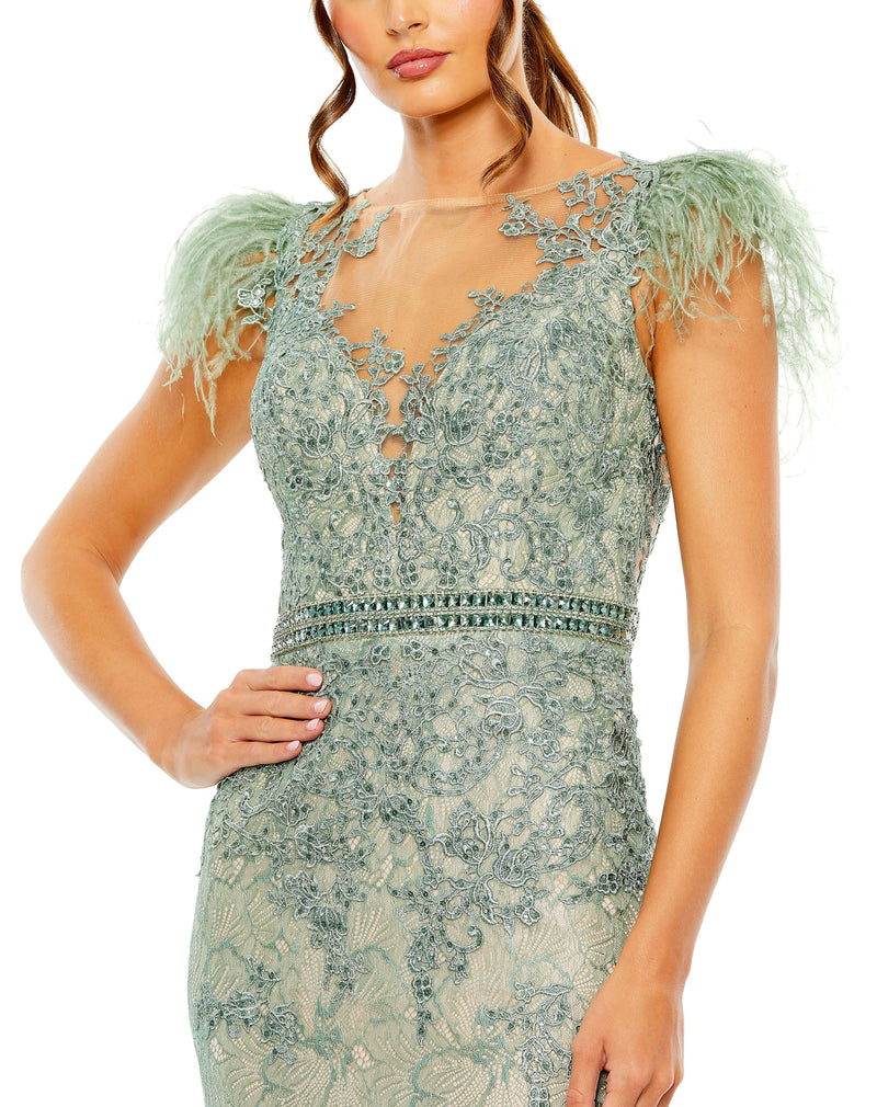 Mac Duggal 79230-Sage-CL