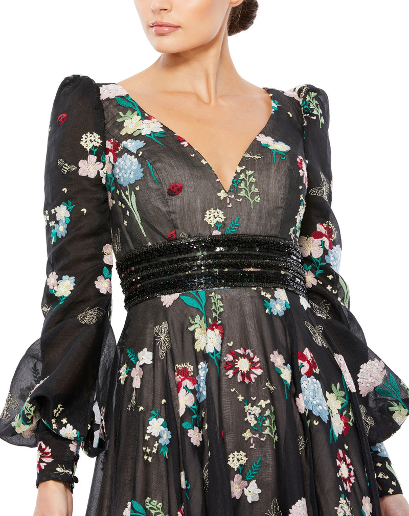 Mac Duggal 79361-BlackMulti-CL
