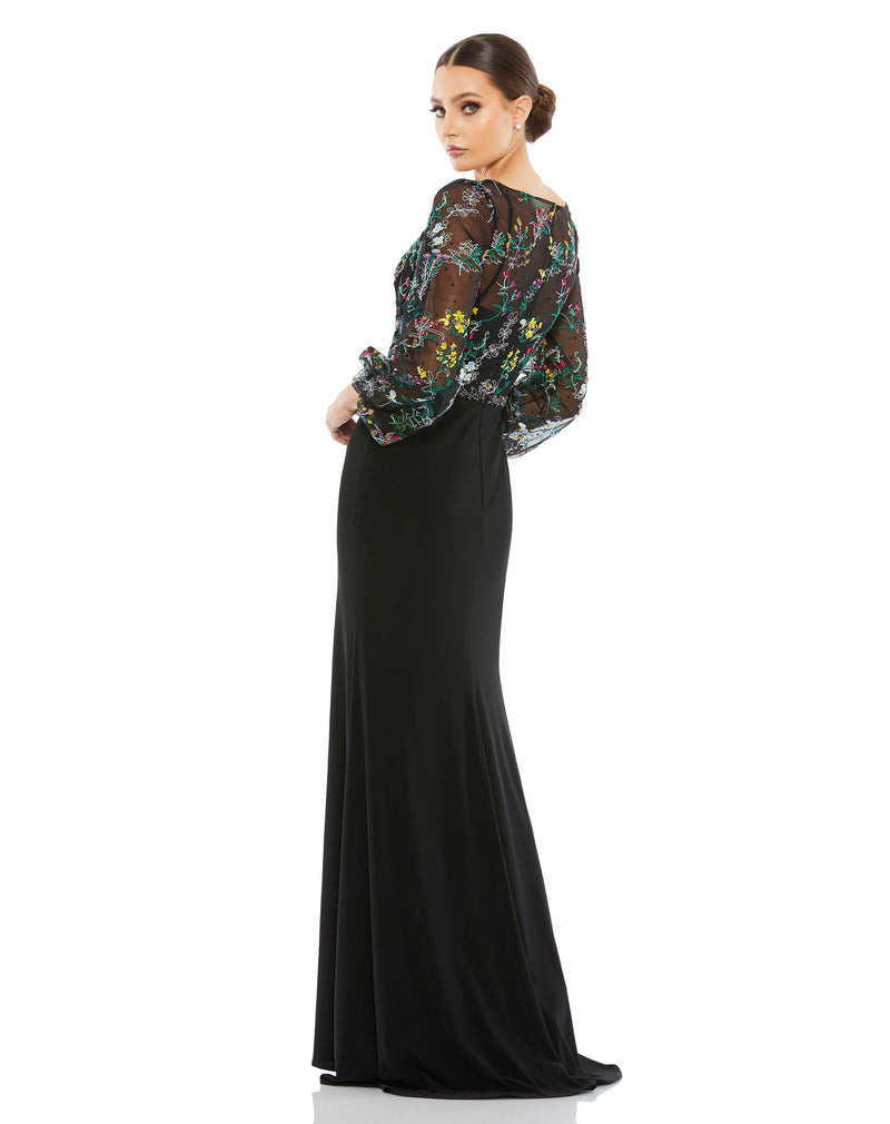 Mac Duggal 79379-BlackMulti-BK