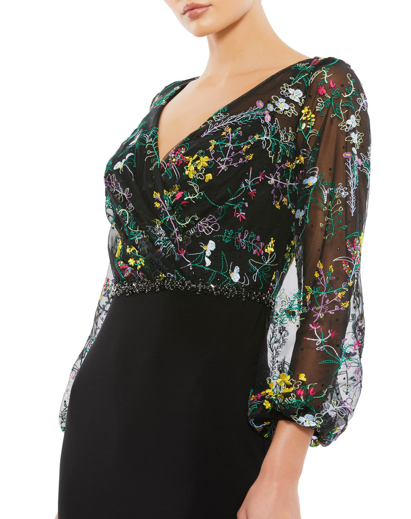 Mac Duggal 79379-BlackMulti-CL